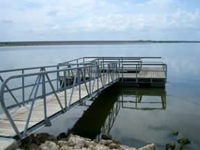 Fishing Pier at Sowell Creek Park